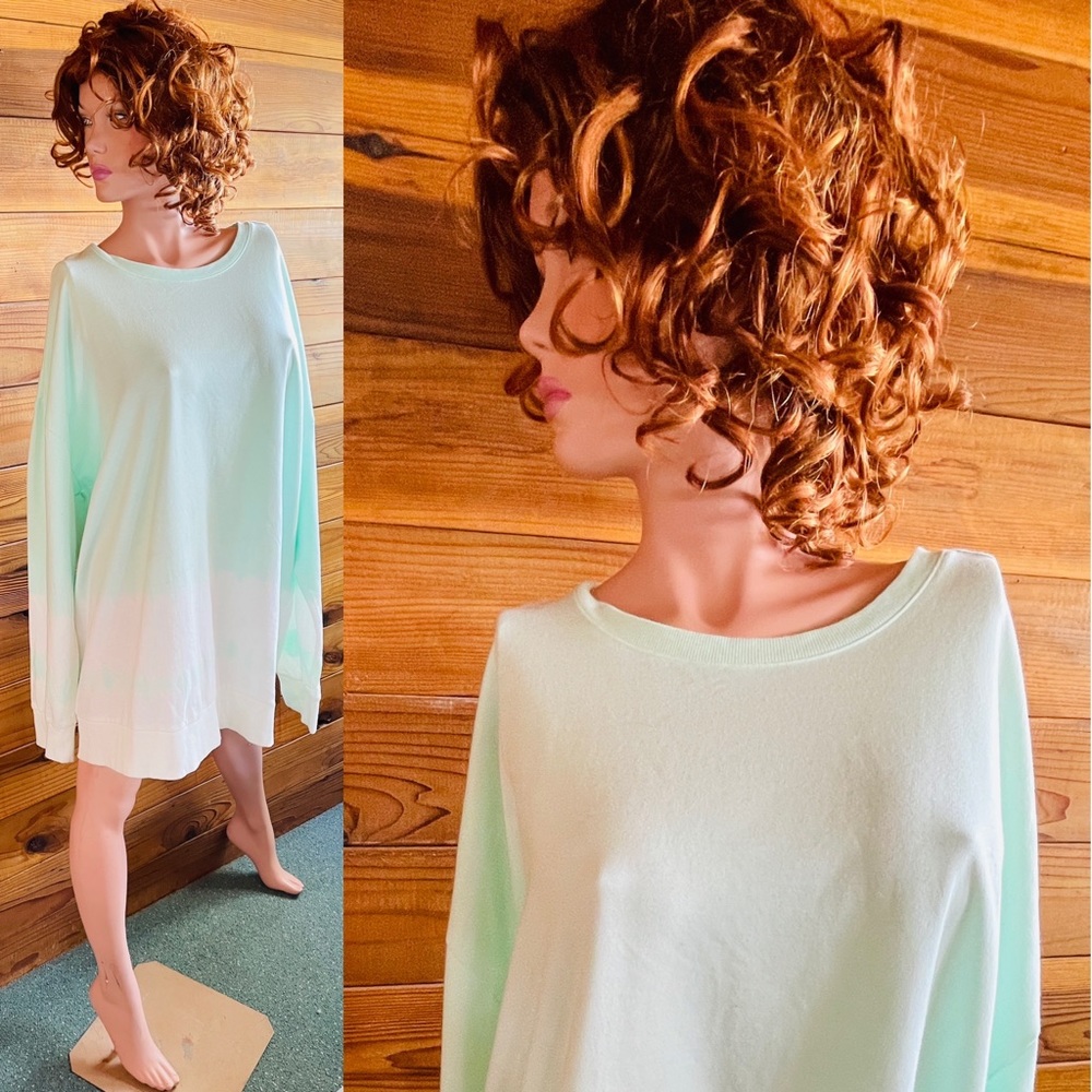 ORIGINAL USE NWT Slouchy Dip Dyed SWEATSHIRT XXL